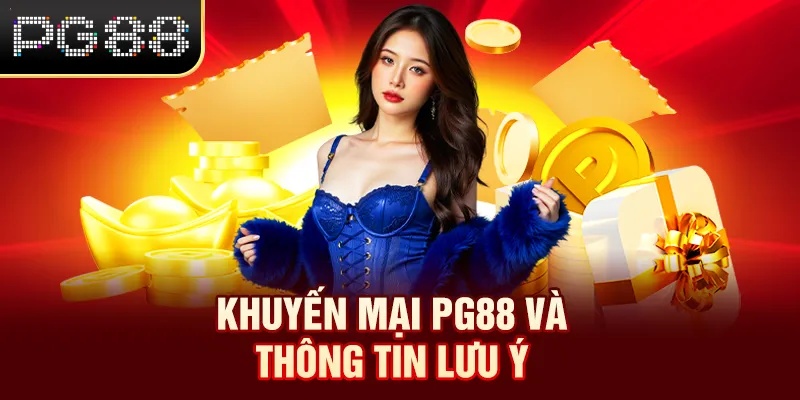 Khuyến mại PG88 và thông tin lưu ý